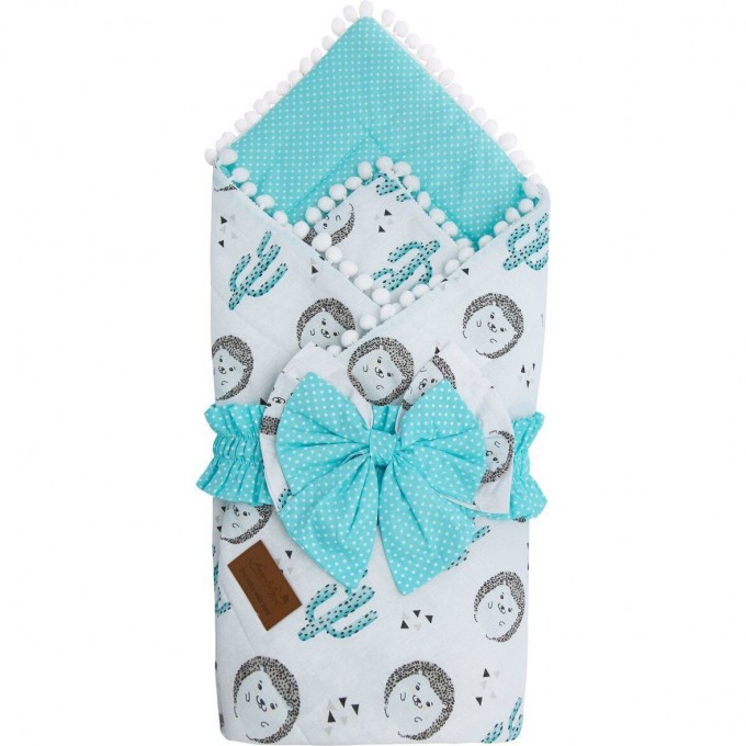 Одеяло на выписку AMAROBABY BON BON ЁЖИКИ AMARO-6004-Ez Одеяло на выписку AMAROBABY BON BON ЁЖИКИ AMARO-6004-Ez