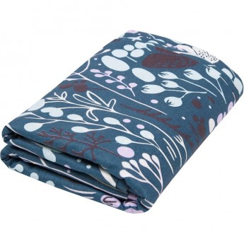 Пододеяльник AMAROBABY FLOWER DREAMS на молнии, фиолетовый, 145х210 см