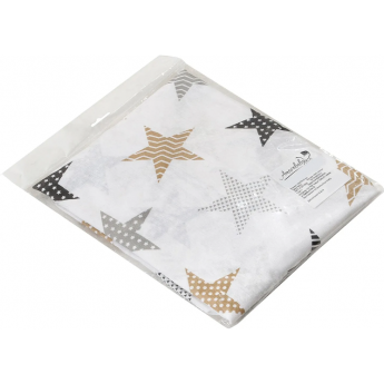 Пододеяльник AMAROBABY ЗВЕЗДЫ ПЭЧВОРК на молнии 147х112 бязь