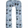 Подушка для беременных AMAROBABY КОТИКИ, U-образная, 340х35 см AMARO-40U-Ko