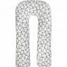Подушка для беременных AMAROBABY МЫШОНОК серый, U-образная, 340х35 см AMARO-40U-MS
