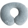 Подушка для шеи AMAROBABY SOFT BAGEL, серая AMARO-43SB-S0
