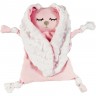 Подушка (комфортер - грелка) AMAROBABY FLAX LOVE, розовая AMARO-41CLF-R0
