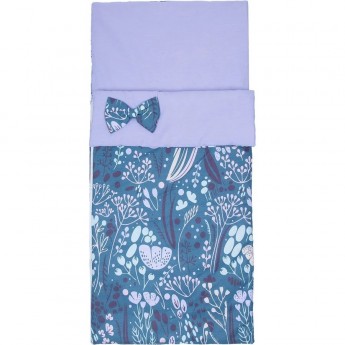 Спальный мешок детский AMAROBABY MAGIC SLEEP FLOWER DREAMS, фиолетовый Спальный мешок детский AMAROBABY MAGIC SLEEP FLOWER DREAMS, фиолетовый