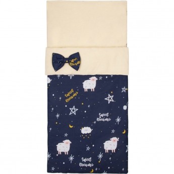 Спальный мешок детский AMAROBABY MAGIC SLEEP GALAXY, синий Спальный мешок детский AMAROBABY MAGIC SLEEP GALAXY, синий