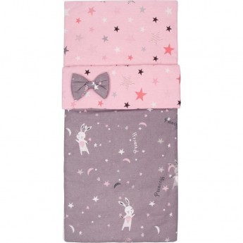 Спальный мешок детский AMAROBABY MAGIC SLEEP PRINCESS, серый/розовый Спальный мешок детский AMAROBABY MAGIC SLEEP PRINCESS, серый/розовый