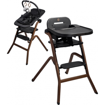 Стульчик для кормления 3 в 1 AMAROBABY WINNIE черный