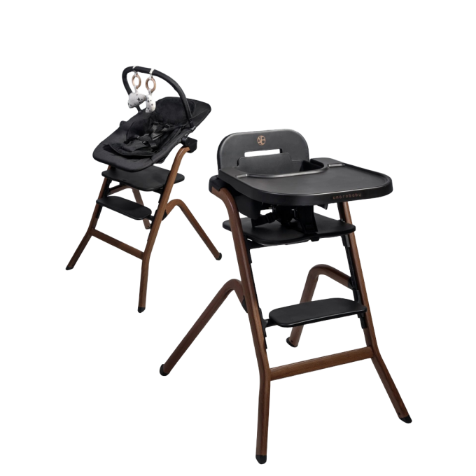 Стульчик для кормления 3 в 1 AMAROBABY WINNIE черный AB25-23WIN/09