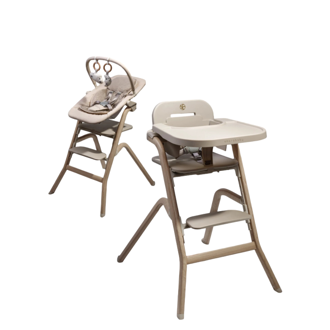 Стульчик для кормления 3 в 1 AMAROBABY WINNIE молочный AB25-23WIN/33