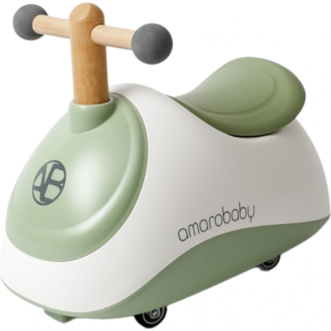 Толокар AMAROBABY ENJOY белый/зеленый (C) AB24-7NJ/0407 Толокар AMAROBABY ENJOY белый/зеленый (C) AB24-7NJ/0407