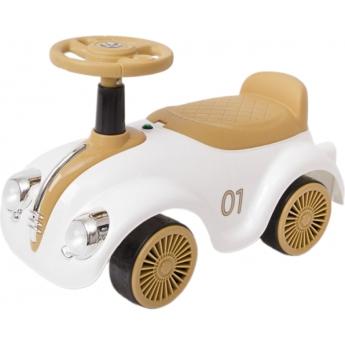 Толокар AMAROBABY RETRO белый/бежевый