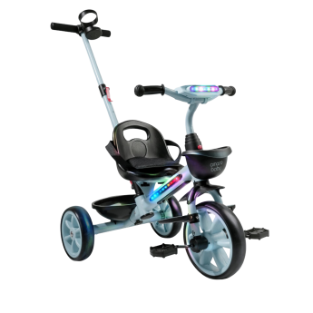 Велосипед детский трехколесный AMAROBABY SCOUT голубой