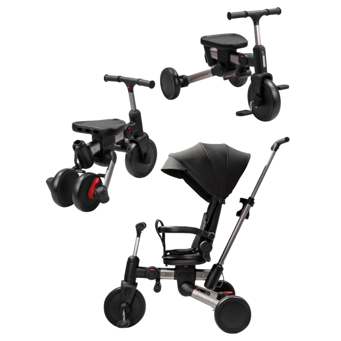 Велосипед многофункциональный AMAROBABY MULTIRIDE черный AB25-36MR/09